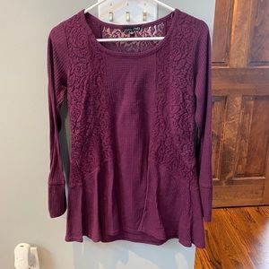 Dark purple long sleeve